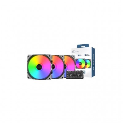 Вентилятор MONTECH E28 ARGB 3 PACK (B)