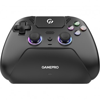 Геймпад GamePro із зарядною станцією 2.4G/BT 5.1/USB (Switch/PS/PC (GPS20BDOC)