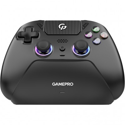 Геймпад GamePro із зарядною станцією 2.4G/BT 5.1/USB (Switch/PS/PC (GPS20BDOC)