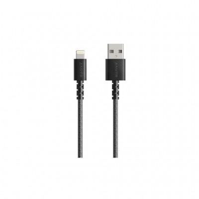Дата кабель USB 2.0 AM to Lightning 1.8m Powerline Select+ Black Anker (A8013H11)