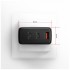 Зарядний пристрій AXAGON 1xUSB + 2xUSB-C 100W QC4+ PD3.0 PPS black (ACU-DPQ100)