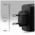 Зарядний пристрій AXAGON 1xUSB + 2xUSB-C 100W QC4+ PD3.0 PPS black (ACU-DPQ100)