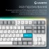 Клавіатура GamePro Asgard Ragnar Wireless/Bluetooth/USB UA White (MK285WH)