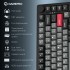 Клавіатура GamePro Asgard Yord Wireless/Bluetooth/USB UA Black (MK266BK)