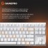 Клавіатура GamePro Genesis Joker MK124W Outemu Red Switch USB UA Whit (MK124W)