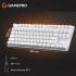 Клавіатура GamePro Genesis Joker MK124W Outemu Red Switch USB UA Whit (MK124W)