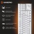 Клавіатура GamePro Genesis Joker MK124W Outemu Red Switch USB UA Whit (MK124W)