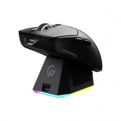 Миша GamePro Genesis Airmaster Wireless/Bluetooth/USB Black (GM167B)