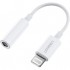 Перехідник Lightning to 3.5 mm 0.1m Headphone Jack Adapter Model US212 white Ugreen (30759)
