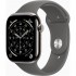 Смарт-годинник Apple Watch Series 11 GPS + Cellular 46mm Natural Titanium Case with Stone Grey Sport Band - M/L (MFCX4RK/A)