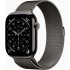 Смарт-годинник Apple Watch Series 11 GPS + Cellular 46mm Slate Titanium Case with Slate Milanese Loop - M/L (MFD44RK/A)