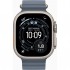 Смарт-годинник Apple Watch Ultra 3 GPS + Cellular 49mm Natural Titanium Case with Anchor Blue Ocean Band (MEWH4QP/A)