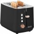 Тостер ECG ST 2768 Timber Black