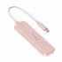 USB-хаб J5create USB-C to 4xUSB-A 3.2 10Gbps rose (JCH341ER-N)