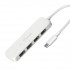 USB-хаб J5create USB-C to 4xUSB-A 3.2 10Gbps white (JCH341EW-N)