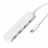 USB-хаб J5create USB-C to 4xUSB-C 3.2 10Gbps white (JCH345EW-N)