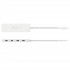 USB-хаб J5create USB-C to 4xUSB-C 3.2 10Gbps white (JCH345EW-N)