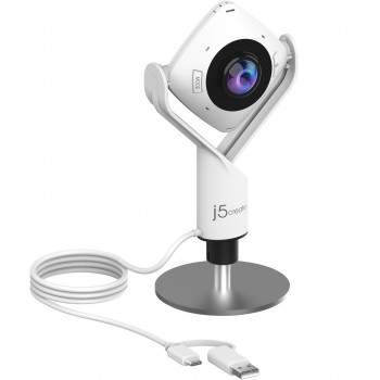 Веб-камера J5create JVCU360-N 360 Rundum USB-A/C (JVCU360-N)