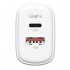 Зарядний пристрій Armorstandart 1xUSB-C PD25W + 1xUSB QC3.0 GaN white (ARM87066)