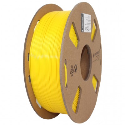 Пластик для 3D-принтера Gembird PETG, 1.75 мм, yellow, 1 кг (3DP-PETG1.75-01-Y)