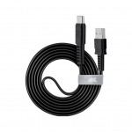 Дата кабель USB 2.0 AM to USB-C 1.2m black RivaCase (PS6002 BK12)