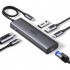 USB-хаб UGREEN USB-C to HDMI + 2xUSB 3.2 + USB-C 3.2 + RJ45 + PD (45000)