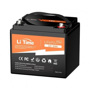 Батарея LiFePo4 Litime 12.8V-50Ah 640Wh (L12V50-BASIC-4-A38)
