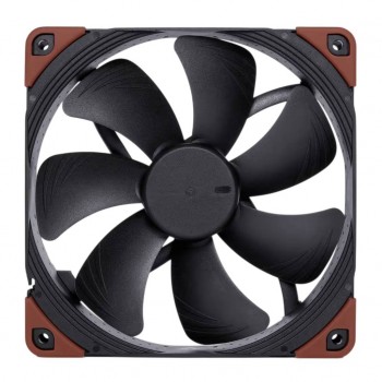 Вентилятор 140 мм Noctua 24V iPPC для корпусу 140x140x25мм SSO2 500-2000 об/хв 43,5 дБ 4pin PWM чорний (NF-A14iPPC-24V-2000 SP IP67 PWM)