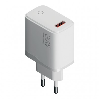 Зарядний пристрій Armorstandart AR013 USB-A 30W white (ARM84424)