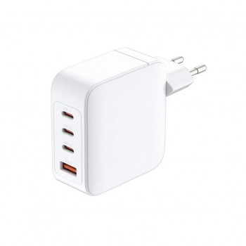 Зарядний пристрій D-Link 3xUSB-C + 1xUSB PD140W GaN white (DCF-141)