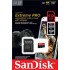 Карта пам`ятi MicroSDXC 512GB UHS-I U3 R200/W140MB/s SanDisk Extreme Pro V30 + SD-адаптер (SDSQXCD-512G-GN6MA)
