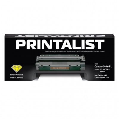 Картридж Canon 046, LBP-650/MF-730 1247C002 Yellow (Canon-046Y-PL) PRINTALIST