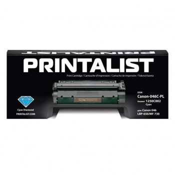 Картридж Canon 046, LBP-650/MF-730 1249C002 Cyan (Canon-046C-PL) PRINTALIST