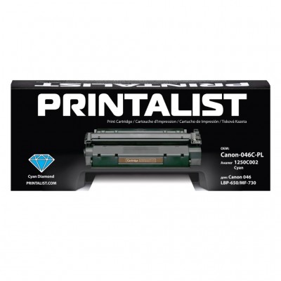 Картридж Canon 046, LBP-650/MF-730 1249C002 Cyan (Canon-046C-PL) PRINTALIST