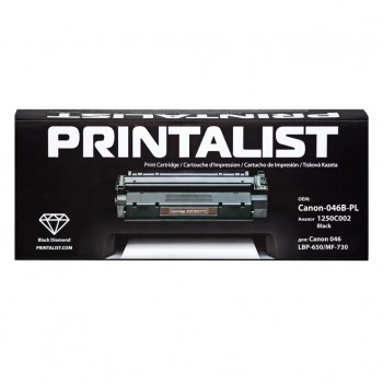 Картридж Canon 046, LBP-650/MF-730 1250C002 Black (Canon-046B-PL) PRINTALIST