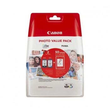 Картридж PG-46 + CL-56 + Paper (Value Pack) carton box (9059B006) Canon
