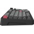 Клавіатура бездротова GamePro Asgard Drakkar Keychron Super Red Switch Black (MK305BK)