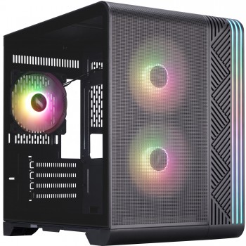 Корпус 1stPlayer VT5-BK-3F7 Black