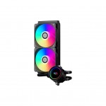 Кулер універсальний PCcooler DA240 ARGB BK