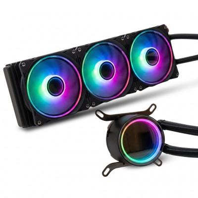 Кулер універсальний Vinga Wave Black