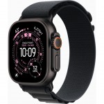 Смарт-годинник Apple Watch Ultra 3 GPS + Cellular 49mm Black Titanium Case with Black Alpine Loop - Small (MF0Q4QP/A)