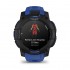 Смарт-годинник Garmin Instinct 3, 45mm, AMOLED, Black with Bolt Blue Band, GPS смарт-годинник (010-02936-03)