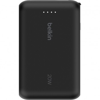 УМБ Belkin 10000mAh, 20W, USB-C, Black (BPB021HQBK)