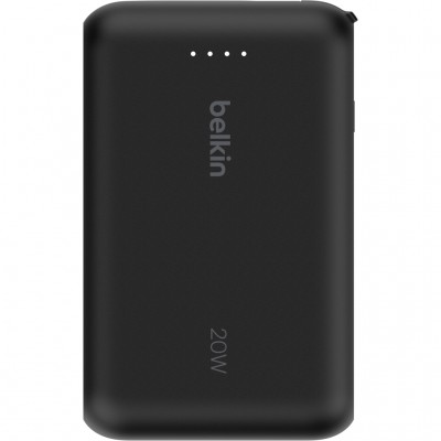 УМБ Belkin 10000mAh, 20W, USB-C, Black (BPB021HQBK)