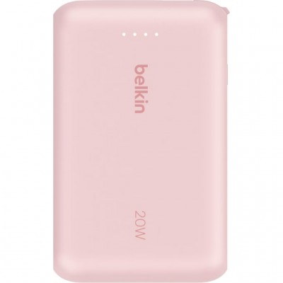 УМБ Belkin 10000mAh, 20W, USB-C, Pink (BPB021HQPK)