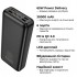 УМБ Hoco 30000mAh Apollo PD/65W QC/3.0 Black (DB81 / 714720)