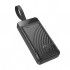 УМБ Hoco 30000mAh Element PD/20W, QC/22.5W, LED Lamp, Black (J123B / 714735)
