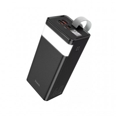 УМБ Hoco 40000mAh Powermaster PD/20W, QC/22.5W, Lamp, Black (J86 / 714737)