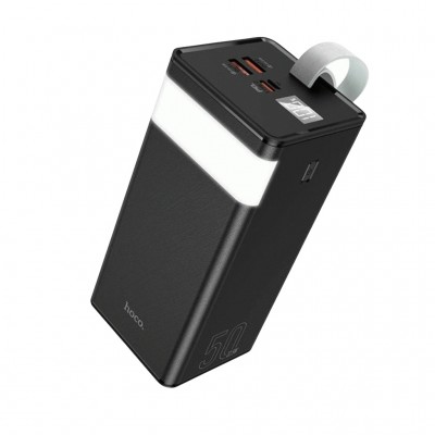 УМБ Hoco 50000mAh Powermaster PD/20W, QC/22.5W, Lamp, Black (J86A / 714738)