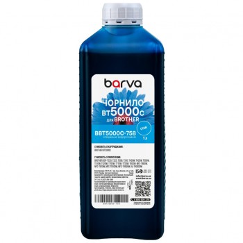 Чорнило Barva Brother BT5000C 1 л (BBT5000C-758)